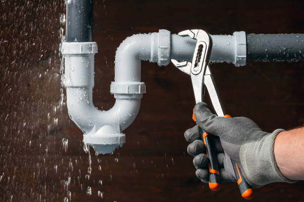 Professional Plumber technician working in Weaver, AL